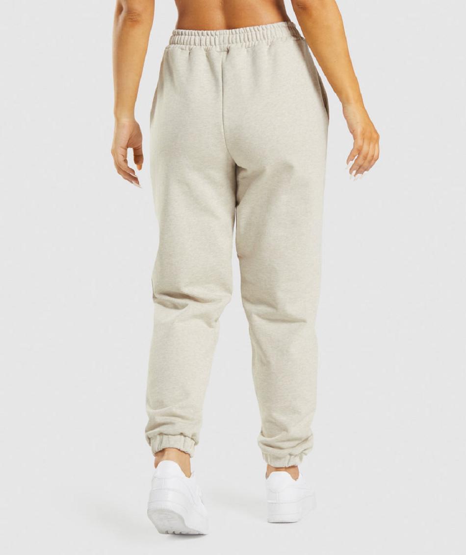 Pantalones Jogger Gymshark Rest Day Sweats Mujer Beige | CO 2628HAP